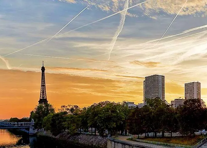 Daire Loft 5 Places With View On Eiffel Tower